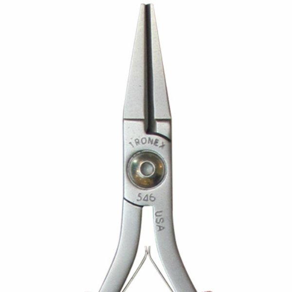 Tronex 546 Flat Nose + Half Round Pliers