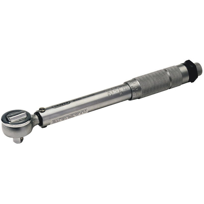 Draper Tools 3/8 Square Drive 10 - 80Nm or 88.5 - 708In-lb Ratchet Torque Wrench