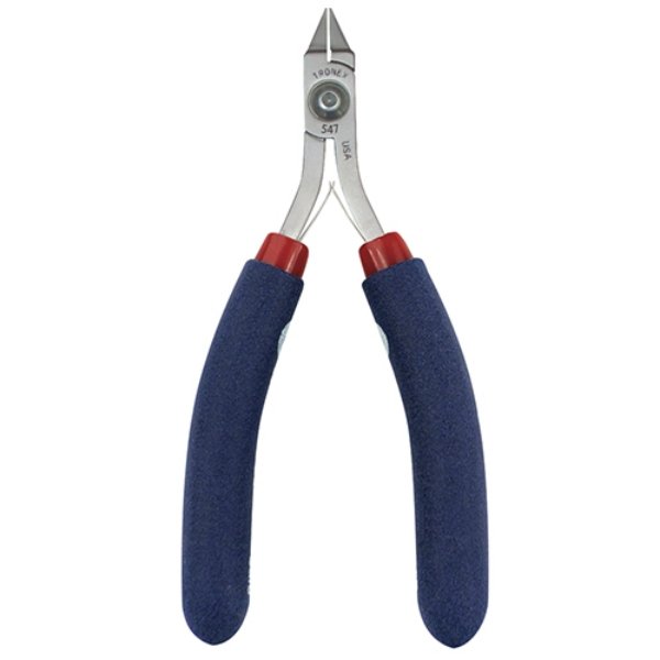 Tronex 547 Flat Nose Stubby Smooth Jaw Pliers 