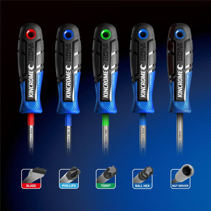 Kincrome Torquemaster Screwdriver Set, 13 Pce