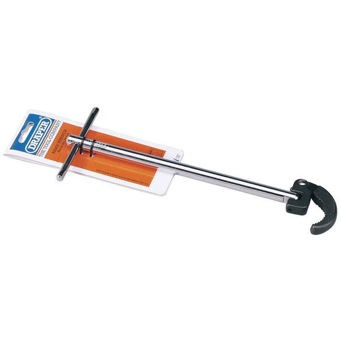 Draper Tools Adjustable Basin Wrench (40mm Capacity)