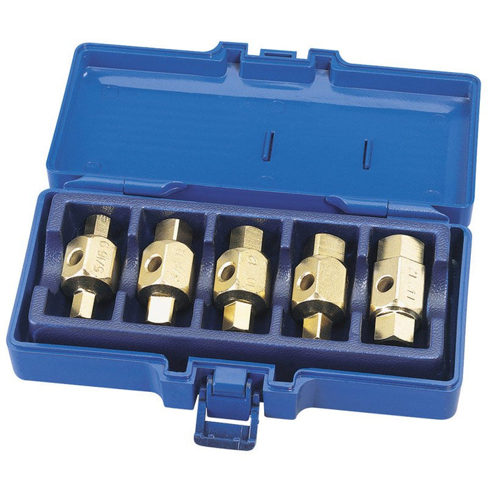 Draper Tools Drain Plug Key Set (5 piece)