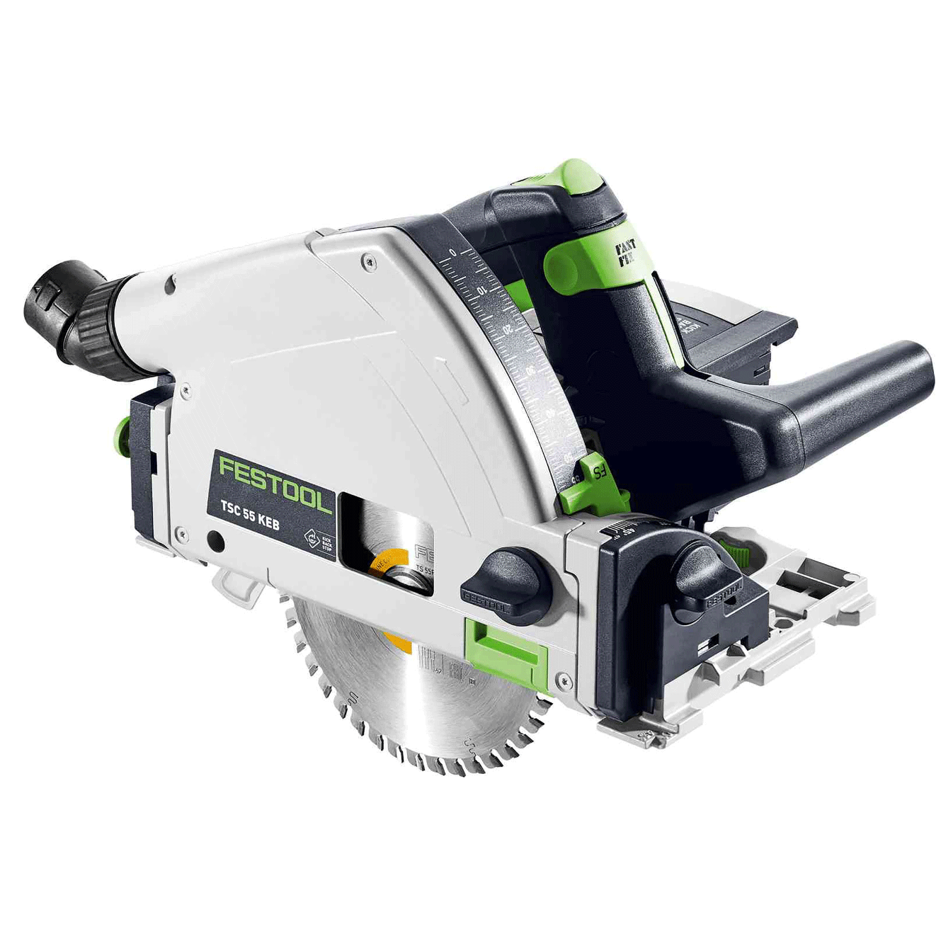 Festool TSC 55K 18V 160mm Cordless Plunge Saw 5.2Ah XL Set in