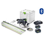 Festool HKC 55 18V 160mm Cordless Circular Saw 5.2Ah Bluetooth Set in Systainer with 420