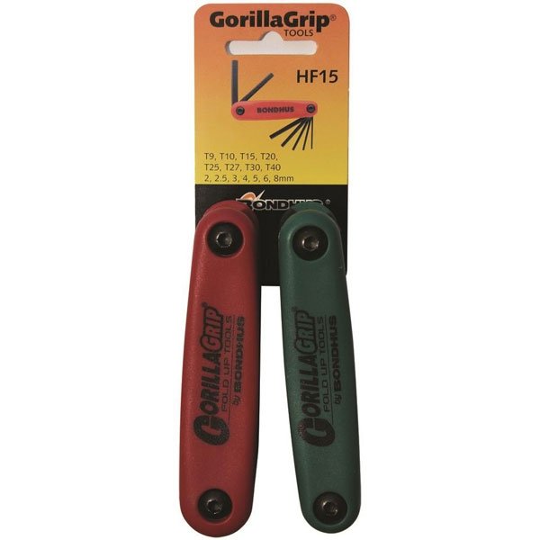 Bondhus GorillaGrip Fold Up Tool Double Pack