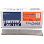 Draper Tools Brad Nails - Box of 5000