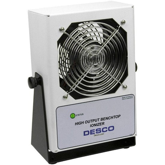 Desco 60515 - High Output Bench Top Ionizer, 220VAC, No Power Cord