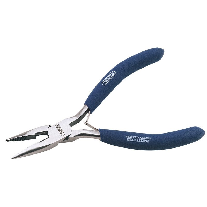 Draper Tools 125mm Carbon Steel Long Nose Pliers For Sale Online Mektronics
