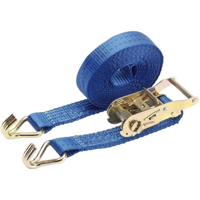 Draper Tools 1000kg Ratchet Tie Down Strap (6M x 35mm)
