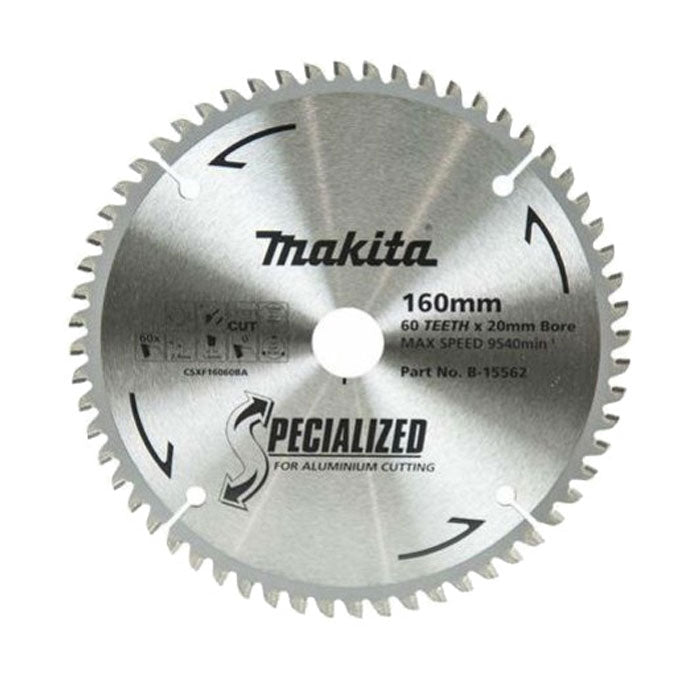 Makita TCT Saw Blade 160mm X 20 X 60T