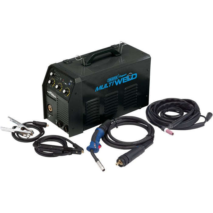Draper 230V Multi Process Welder MIG/TIG/MMA (180A) 64301