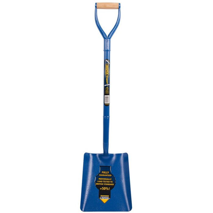 Draper Tools Expert Solid Forged Contractors Square Mouth Shovel