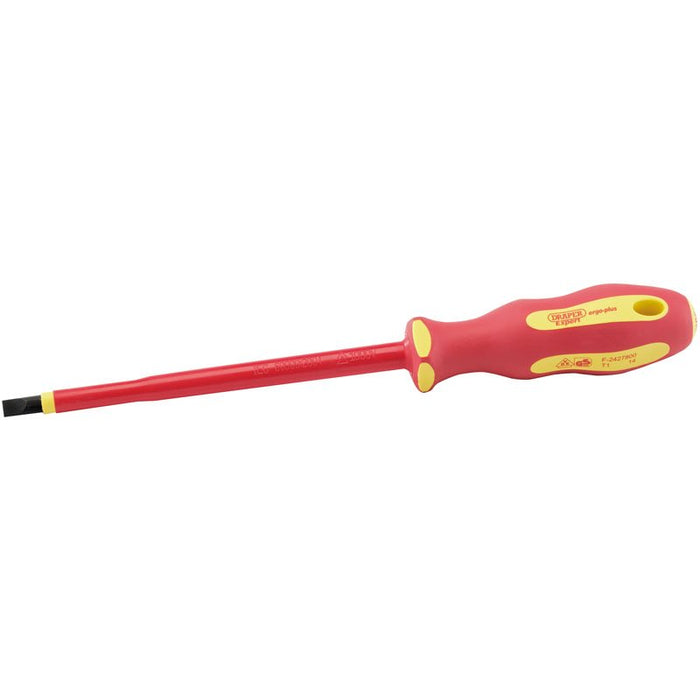 Draper Tools Ergo Plus® 6.5mm x 150mm Plain Slot Screwdriver