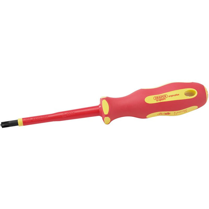 Draper Tools Ergo Plus® VDE No.2 x 100mm PZ/SL Screwdriver