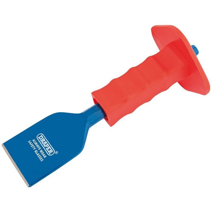 Draper Tools Electricians Bolster with Hand Guard (225 x 60mm)