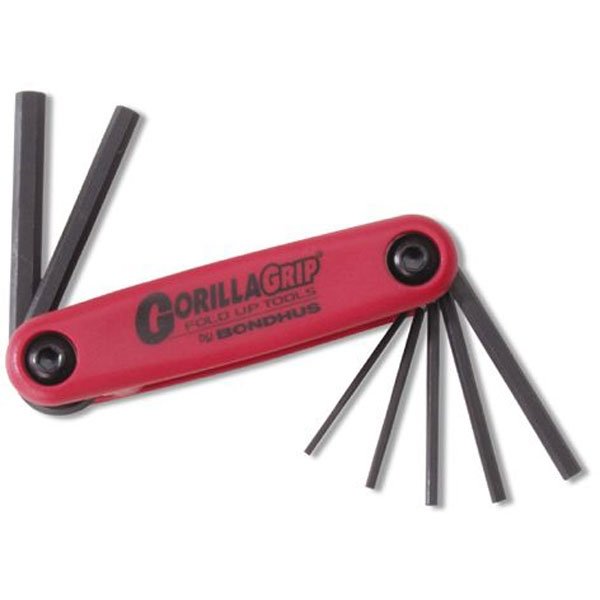 Bondhus Set 7 Hex Fold-up Tool 1.5 - 6mm