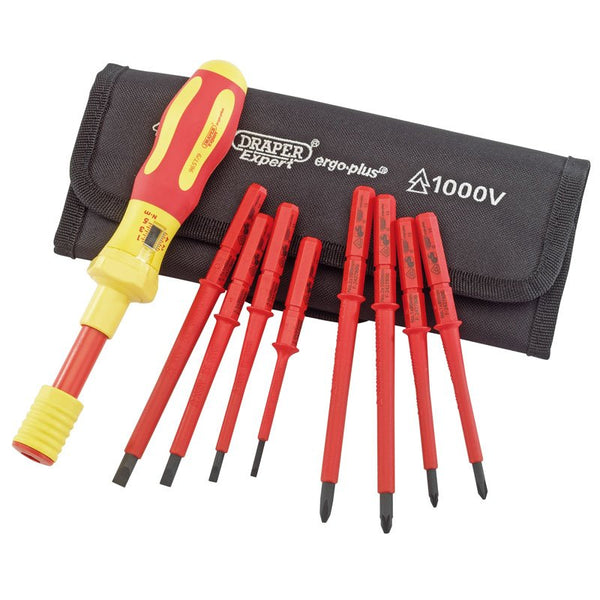 Draper Expert XP1000® VDE Interchangeable Torque Screwdriver Set, 9 Pce