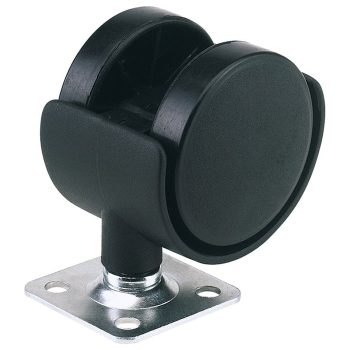 Draper Tools 40mm Dia. Twin Nylon Castor - S.W.L 25Kg