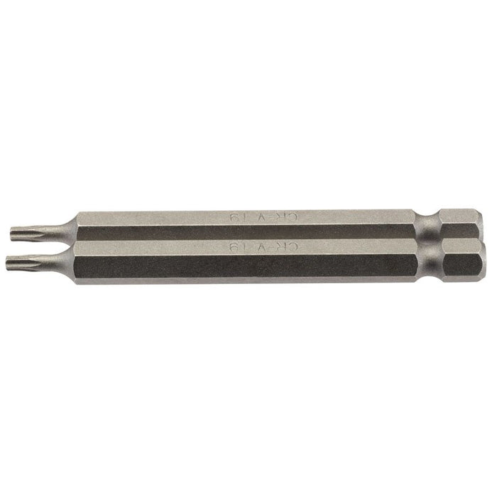 Draper Tools T9 1/4 Hex. Draper TX-STAR® Insert Bit 75mm Long x 2