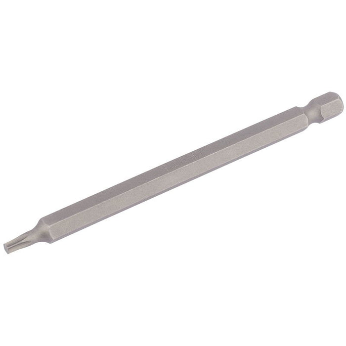Draper Tools T15 1/4 Hex. Draper TX-STAR® Insert Bit 100mm Long x 1