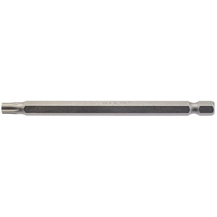 Draper Tools T30 1/4 Hex. Draper TX-STAR® Insert Bit 100mm Long x 1