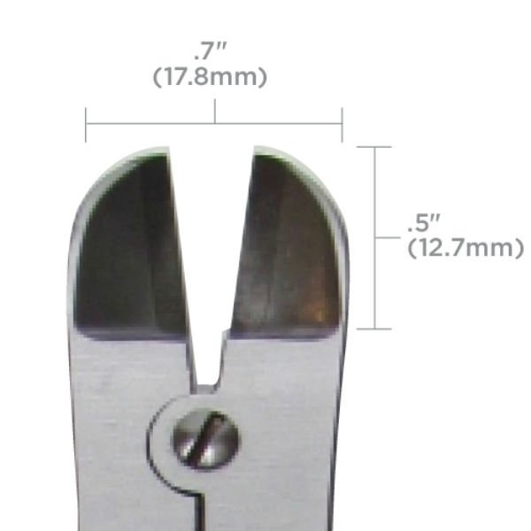 Tronex 7011T Tungsten Carbide Cutting Edges Oval Compound Acting Hard Wire Cutter