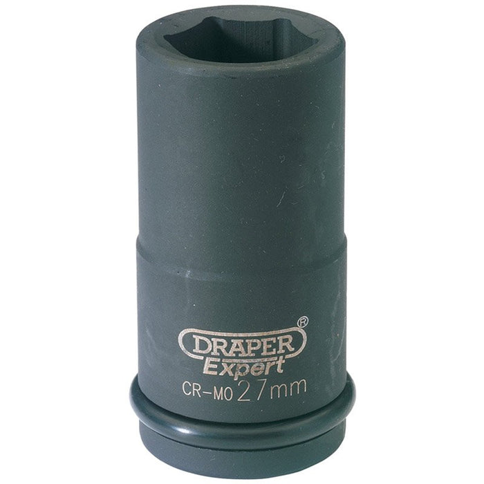 Draper Tools Expert 27mm 3/4 Square Drive Hi-Torq® 6 Point Deep Impact Socket