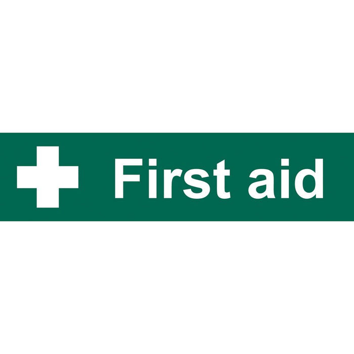 Draper Tools First Aid Safety Sign