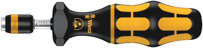 Wera Series 7400 ESD Adjustable Torque Screwdriver 0.3-1.00 Nm 074782