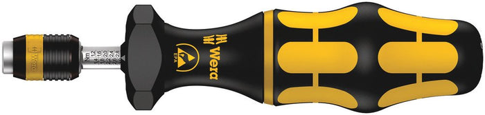 Wera Series 7400 ESD Adjustable Torque Screwdriver 2.5-11.5 in-lbs 074733