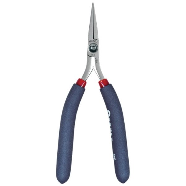 Tronex 743 Flat Nose Long Smooth Jaw No Step Pliers