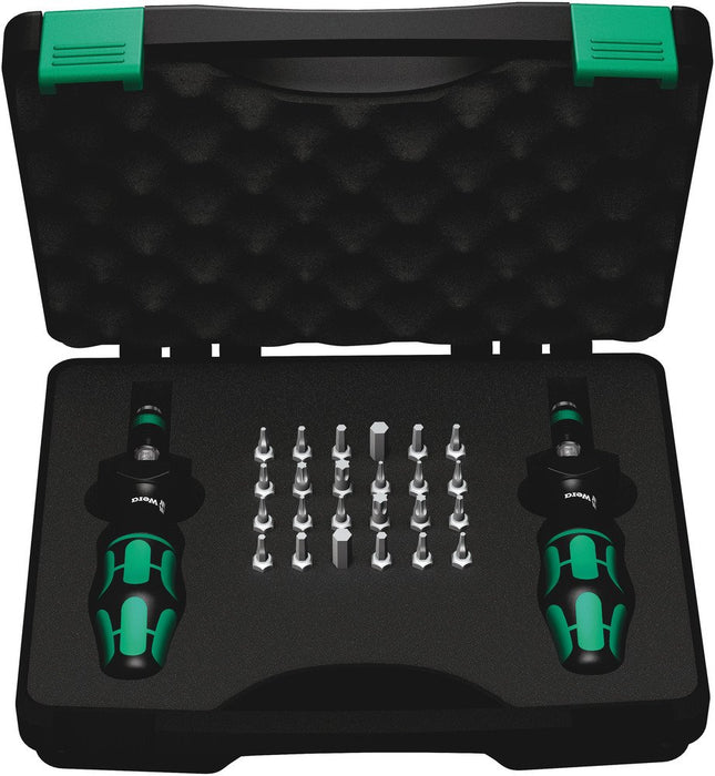 Wera 7440/41 Adjustable Torque Screwdriver Set 0.3-3.0 Nm 26 Pce 074738