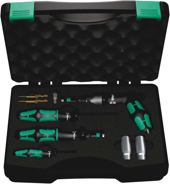 Wera 7443/61/9 Assembly Set For Tyre Pressure Control Systems 9 Pce 074745