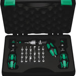 Wera 7445/46/47 Kraftform Torque Screwdriver Set 2.5-55.0 In.LBs. 27 Pce 350451
