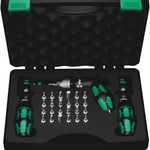 Wera 7445/46/47 Kraftform Torque Screwdriver Set 2.5-55.0 In.LBs. 27 Pce 350451