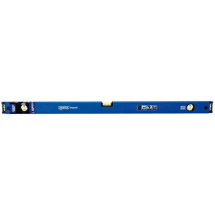 Draper Tools Box Levels with Magnified Vial And Side View Vial Length 600mm