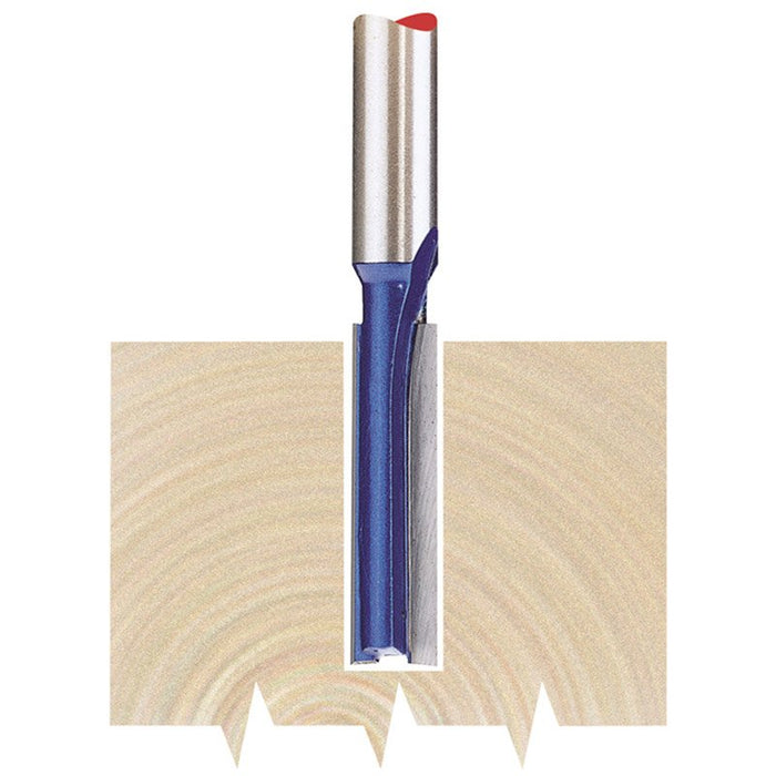 Draper Tools 1/4 Straight 6.35 x 25mm TCT Router Bit