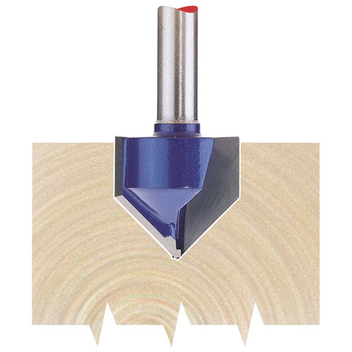 Draper Tools 1/4 Groove 19mm x 90&deg; TCT Router Bit