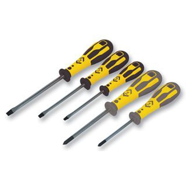 CK Dextro Screwdriver Slotted & PZD Set Of 5