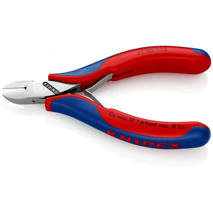 Knipex Electronics Diagonal Cutter 115mm Round Head with Small Bevel