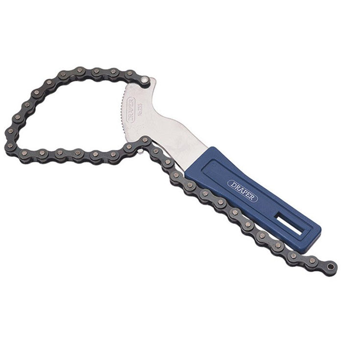 Draper Tools 100mm Capacity Chain Oil Filter Wrench