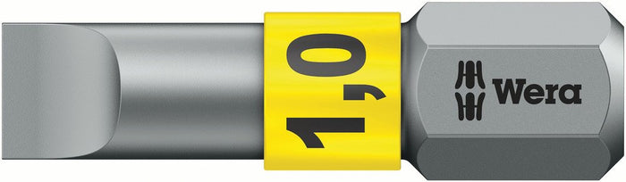 Wera 800/1 Slotted BiTorsion Bit 0.8x5.5x25mm 056064