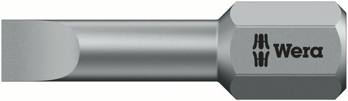 Wera 800/1 Slotted Torsion Bit 1.2x6.5x25mm 056233