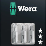 Wera 800/1 Slotted Bit Set 3 Pce 073303