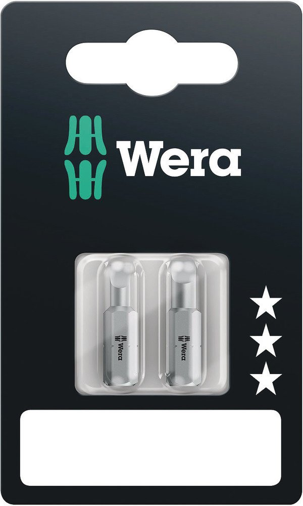 Wera 800/1 Slotted Bit Set 3 Pce 073302