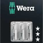 Wera 800/1 Slotted Bit Set 3 Pce 073302