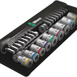 Wera 8100 Metal Ratchet Set With Switch Lever 3/8