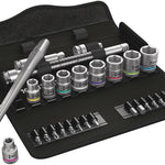 Wera 8100 Metal Ratchet Set With Switch Lever 3/8