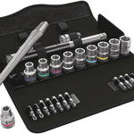 Wera 8100 Metal Ratchet Set With Switch Lever 1/2