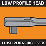 Gearwrench 1/2”Dr Teardrop Ratchet 90 Tooth